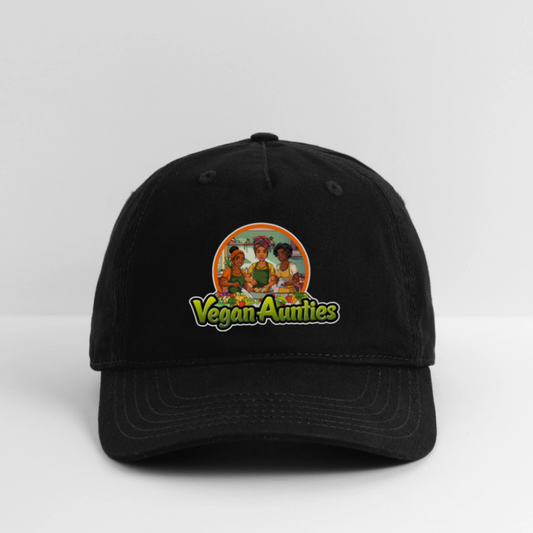Vegan Aunties Baseball Cap - black
