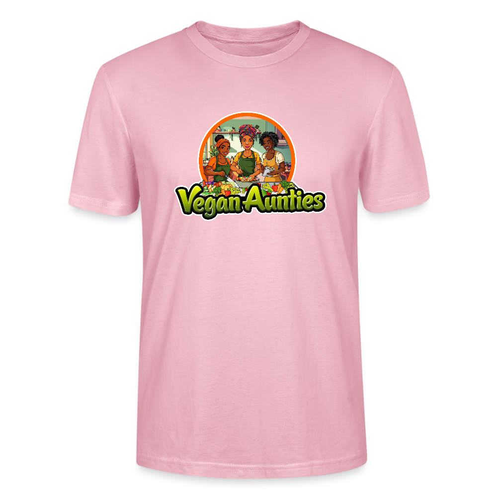 Vegan Aunties T-Shirt - pale pink