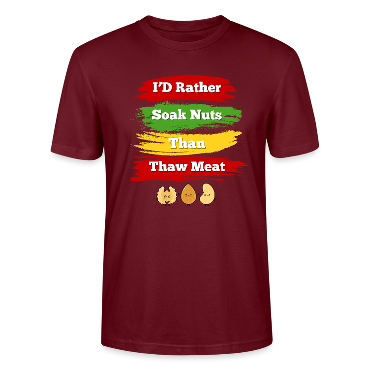 I'd Rather T-Shirt - burgundy