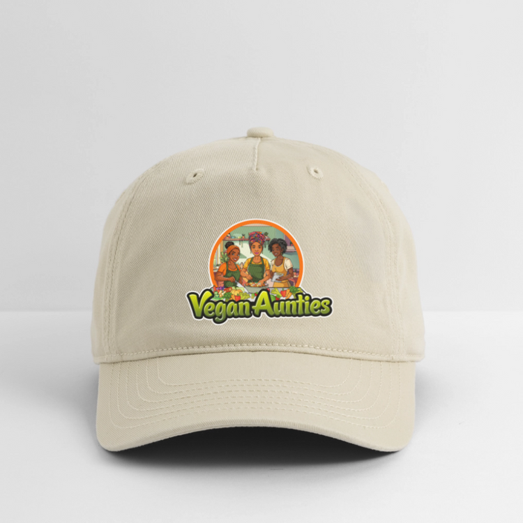 Vegan Aunties Baseball Cap - khaki