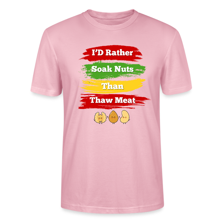 I'd Rather T-Shirt - pale pink
